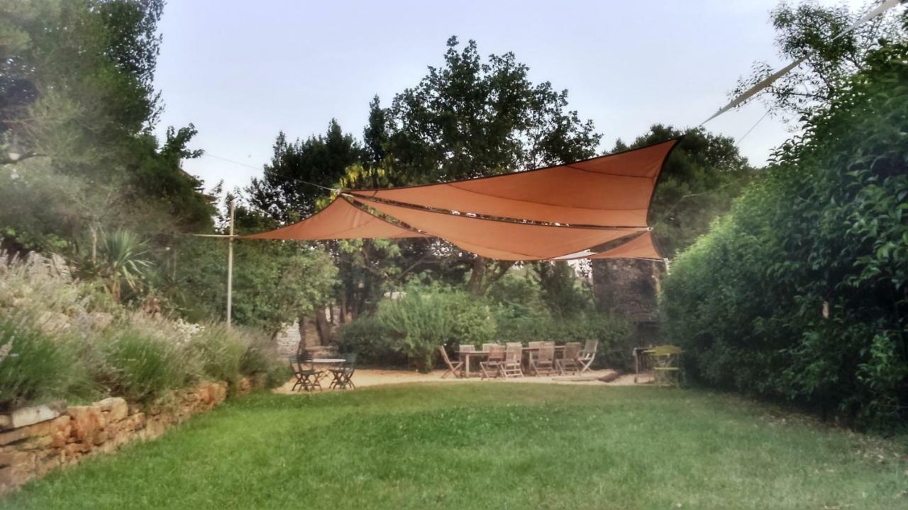Les Jardins Du Mas Evesque Bed & Breakfast Rousson  Exterior photo